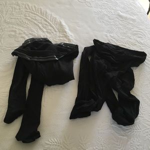 ASOS black maternity tights